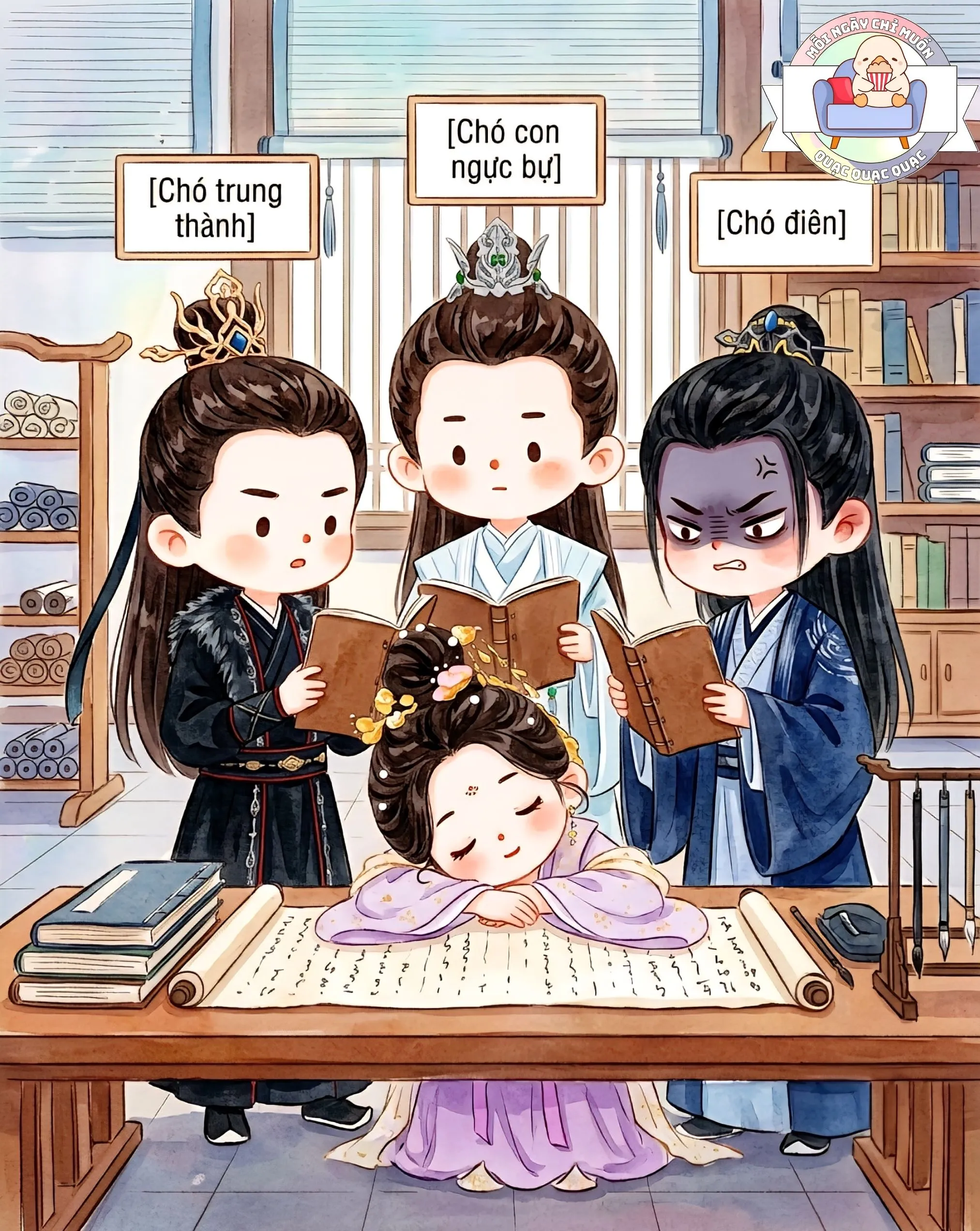Ba Nam Sủng Của Bổn Công Chúa Phát Hiện Ra Nhau Rồi!