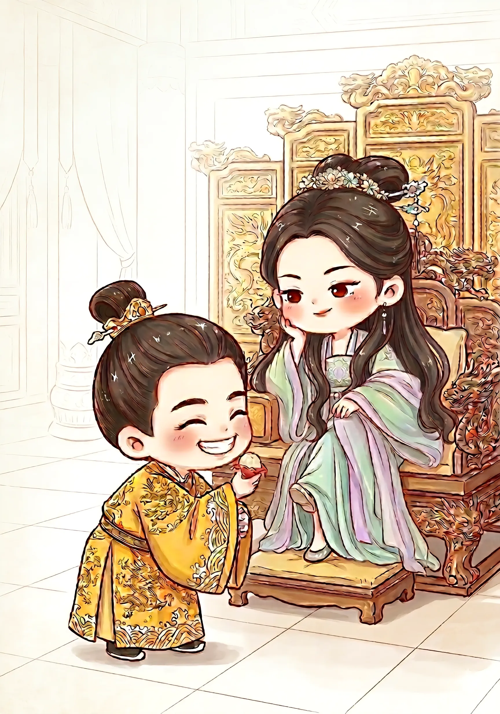 Ban Chết, Trẫm Không Thể Có Điểm Yếu Được!