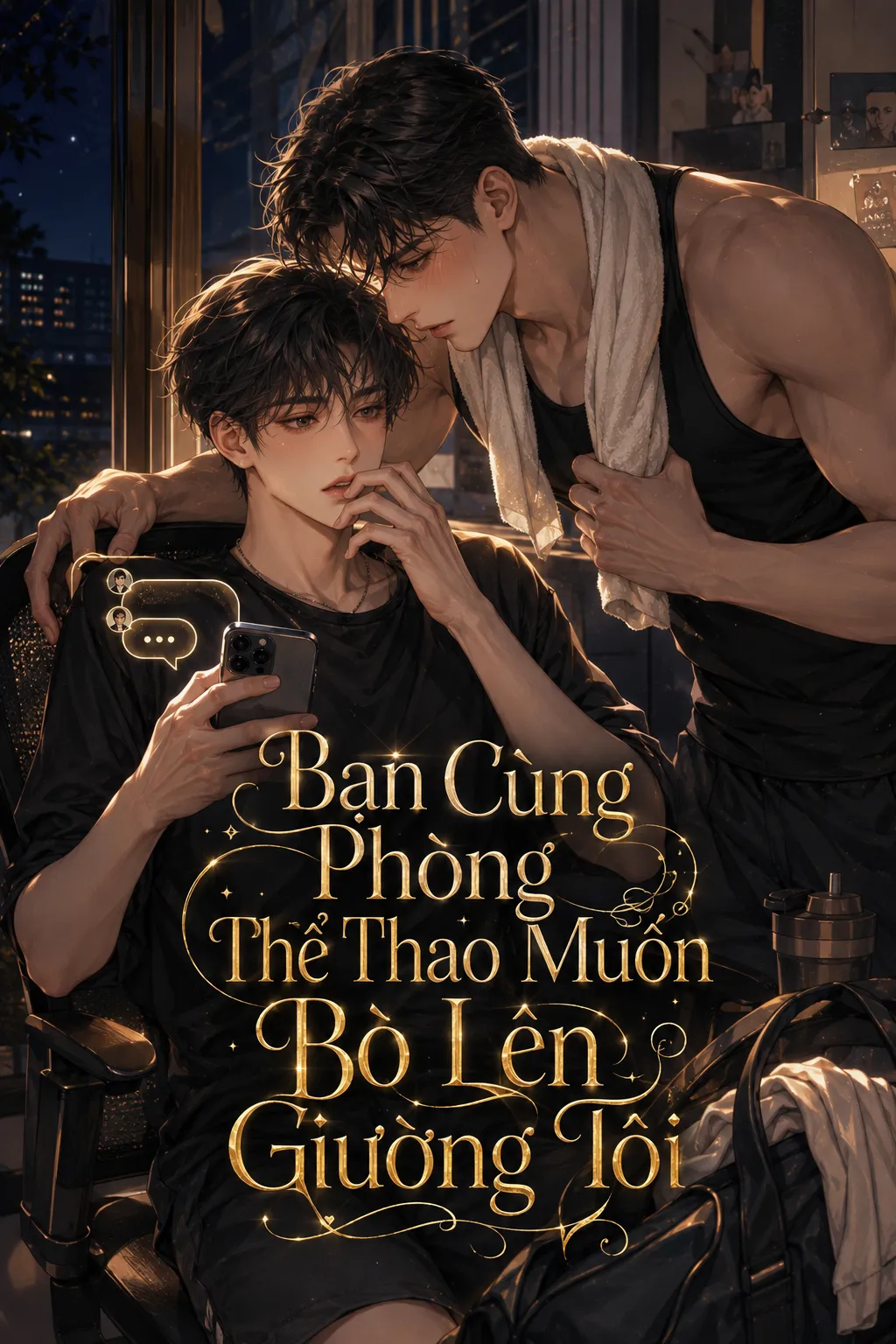 Bạn Cùng Phòng Thể Thao Muốn Bò Lên Giường Tôi