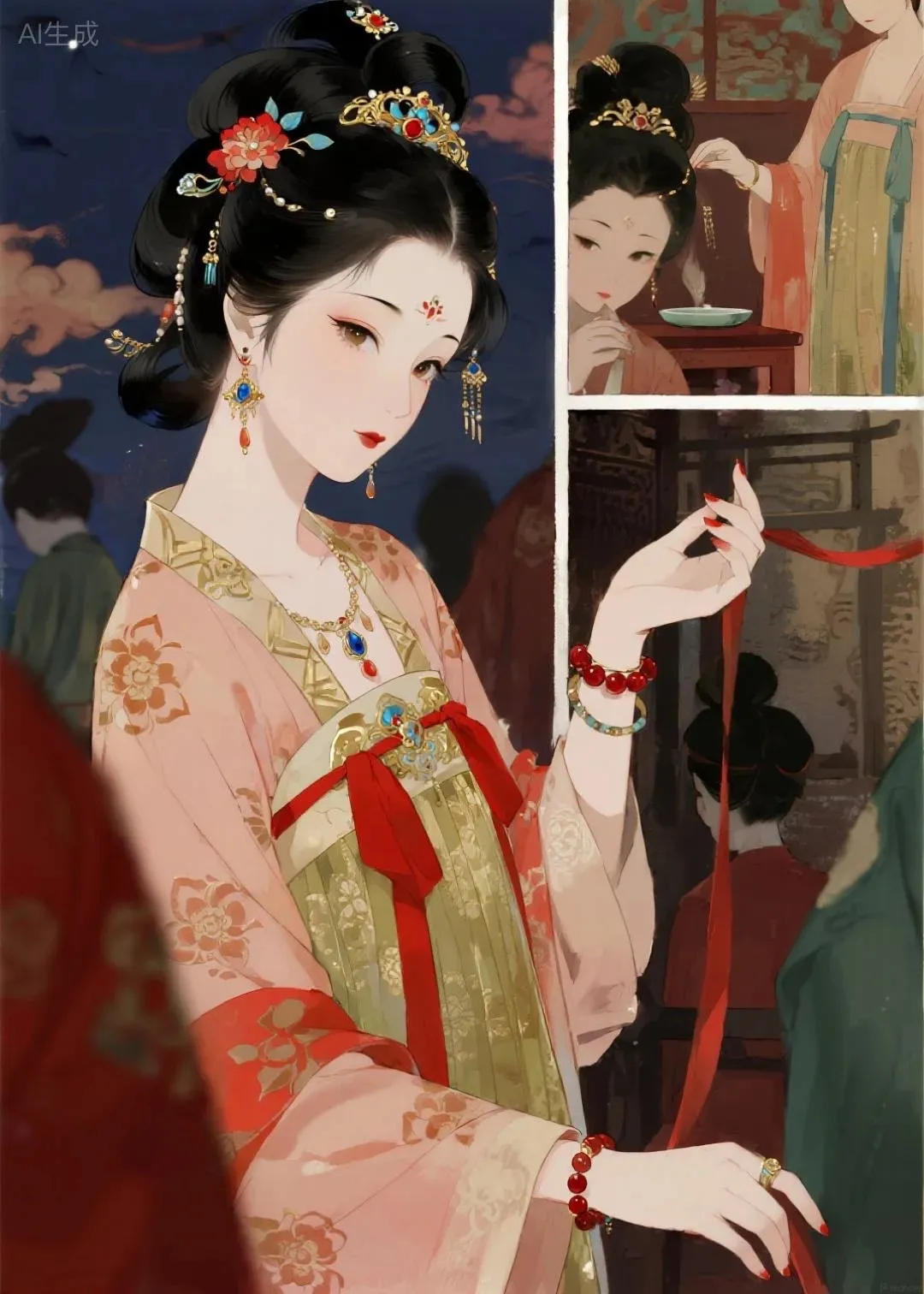ĐẬU HOA NƯƠNG TỬ