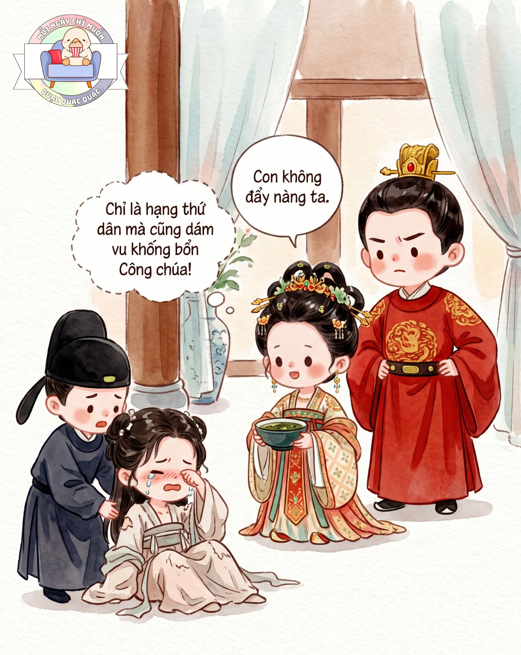 Sau Khi Xuyên Sách, Phụ Vương Nghe Thấy Tiếng Lòng Của Ta