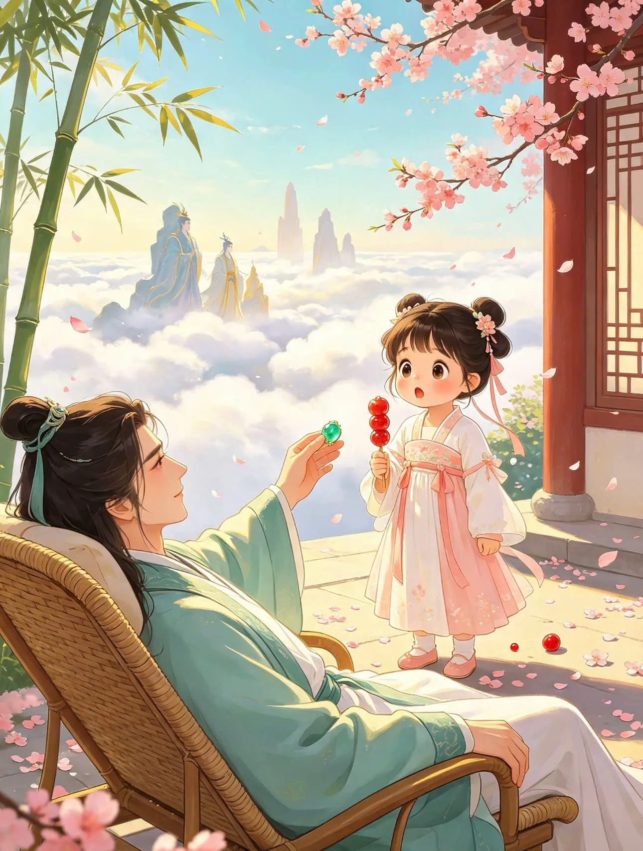Tiểu Tổ Tông Mang Theo Tay Nải Rách, Xưng Bách Hóa Cả Thiên Môn